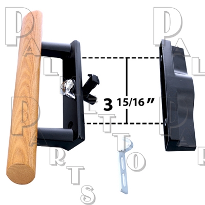 Internal Lock Type - w/ Keeper 3-15/16" Centers