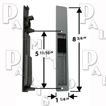 Flush Mount-Aluminum 5-11/16&quot;