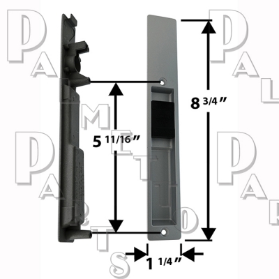 Flush Mount-Aluminum 5-11/16"