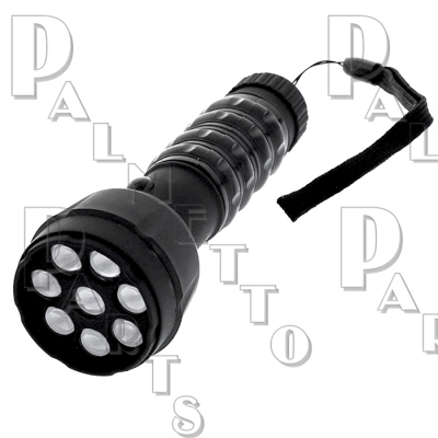 8 LED Flashlight w/ Magnifying